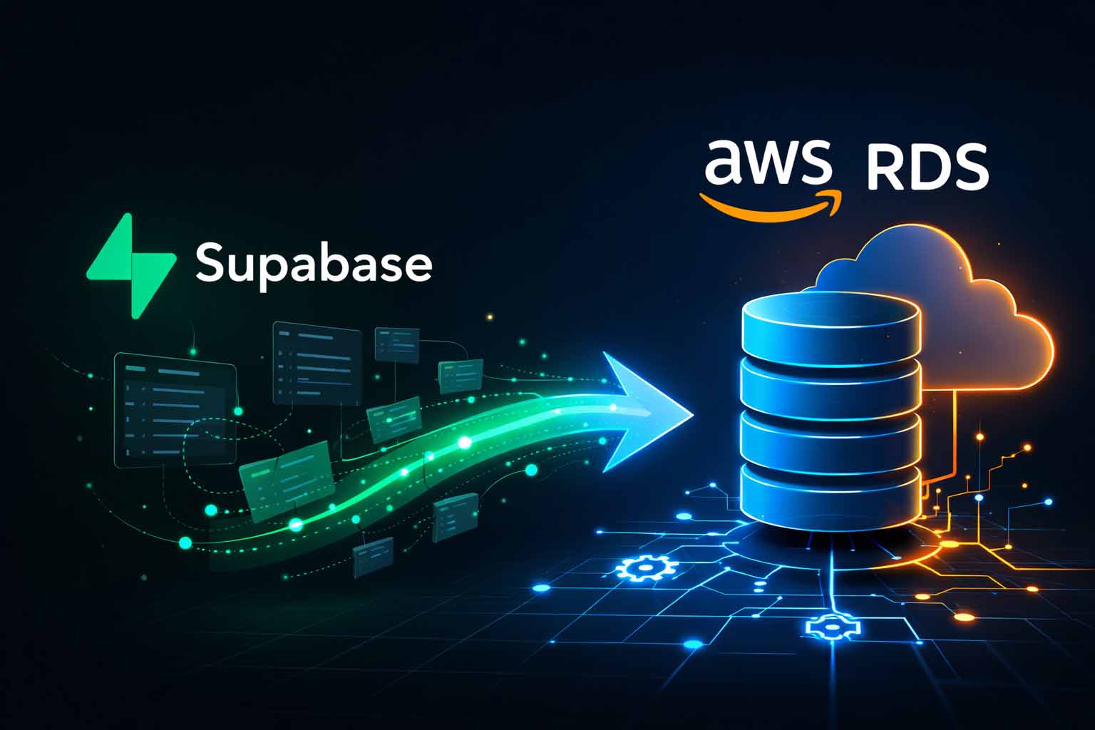 Supabase to AWS RDS Migration